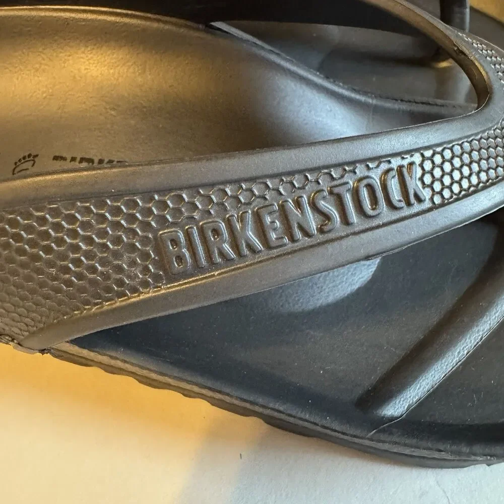 Birkenstock Honolulu Sandals Unisex Gray EVA Thong Flip Flops EU 41 Women’s 10